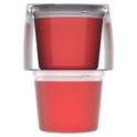 Jell-O Strawberry Sugar Free Jello Cups Gelatin Snack, 4 Ct Cups