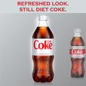 Diet Coke Soda Pop, 20 fl oz Bottle