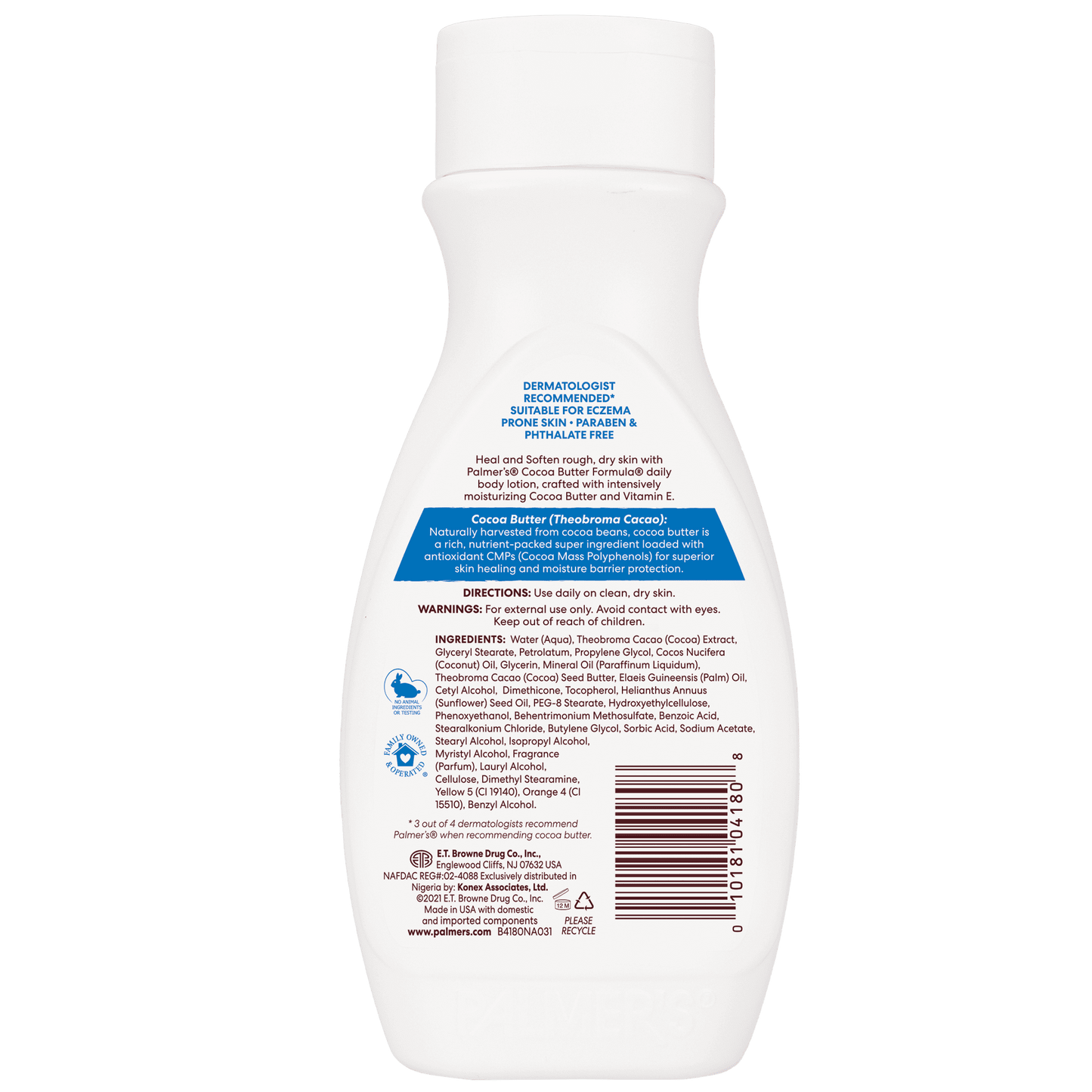 Palmer's Cocoa Butter Formula Daily Skin Therapy Body Lotion for Dry Skin, 8.5 fl. oz.