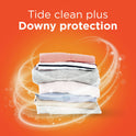 Tide Plus Downy, Liquid Laundry Detergent, April Fresh, 37 fl oz, 24 Loads