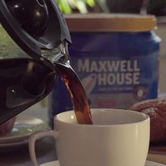 Maxwell House Light Roast Breakfast Blend Ground Coffee, 38.8 oz. Canister