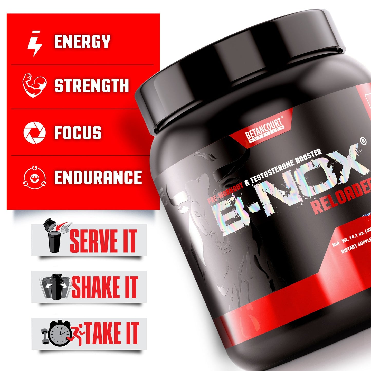 Betancourt Nutrition B-NOX Reloaded 20 Servings