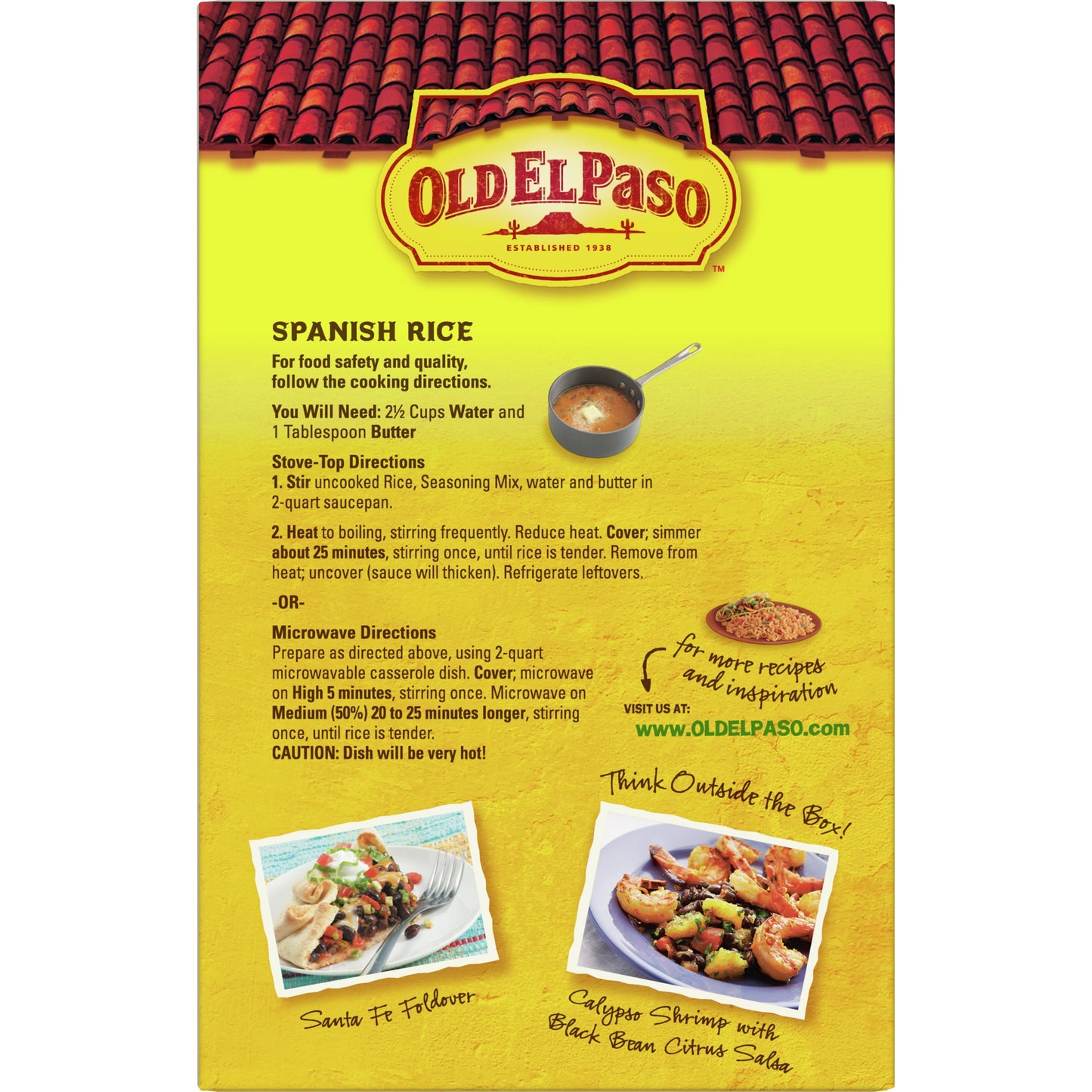 Old El Paso Spanish Rice, 7.6 oz.