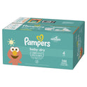 Pampers Baby Dry Diapers Size 4, 144 Count (Select for More Options)