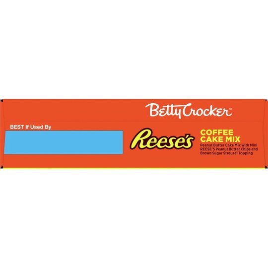 Betty Crocker REESE'S Peanut Butter Coffee Cake Mix with Streusel Topping, 14.2 oz