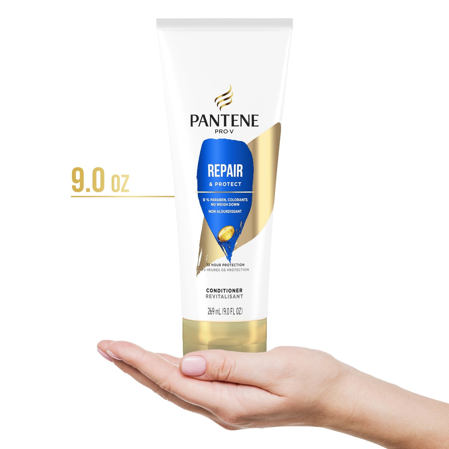 Pantene Pro-V Repair & Protect Shampoo, All Hair Types,10.4 fl oz + Conditioner, 9.0 fl oz