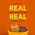 REESEâS PUFFS Chocolatey Peanut Butter Cereal, Kid Breakfast Cereal, Value Bag, 35 oz