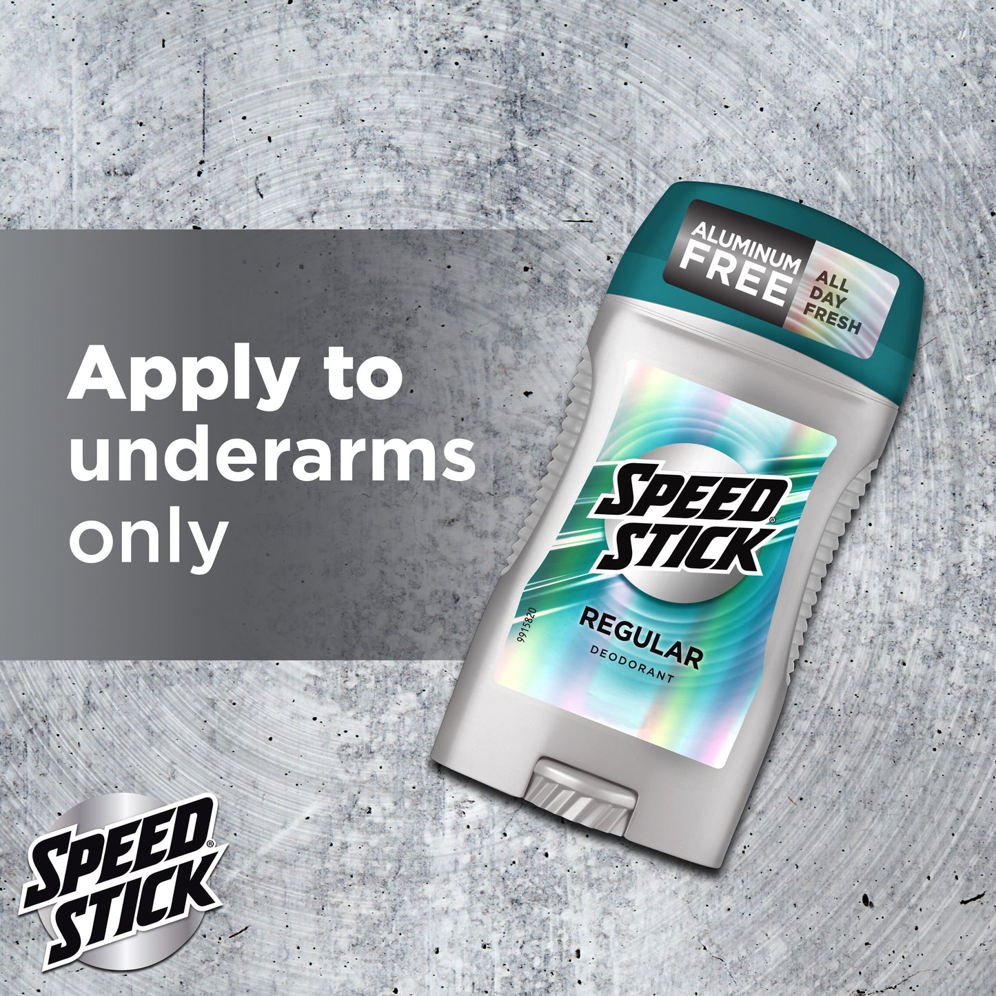 Speed Stick Deodorant for Men, Regular - 3 ounce (4 Pack)