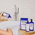 Dr Teal's Body Lotion, 24 Hour Moisture + Soothing with Lavender Essential Oil, 18 fl oz.