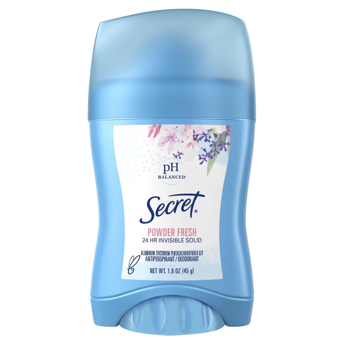 Secret Invisible Solid Antiperspirant Deodorant for Women, Powder Fresh, 1.6 oz