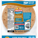 Mission Carb Balance Fajita Whole Wheat Tortillas, 8 Count