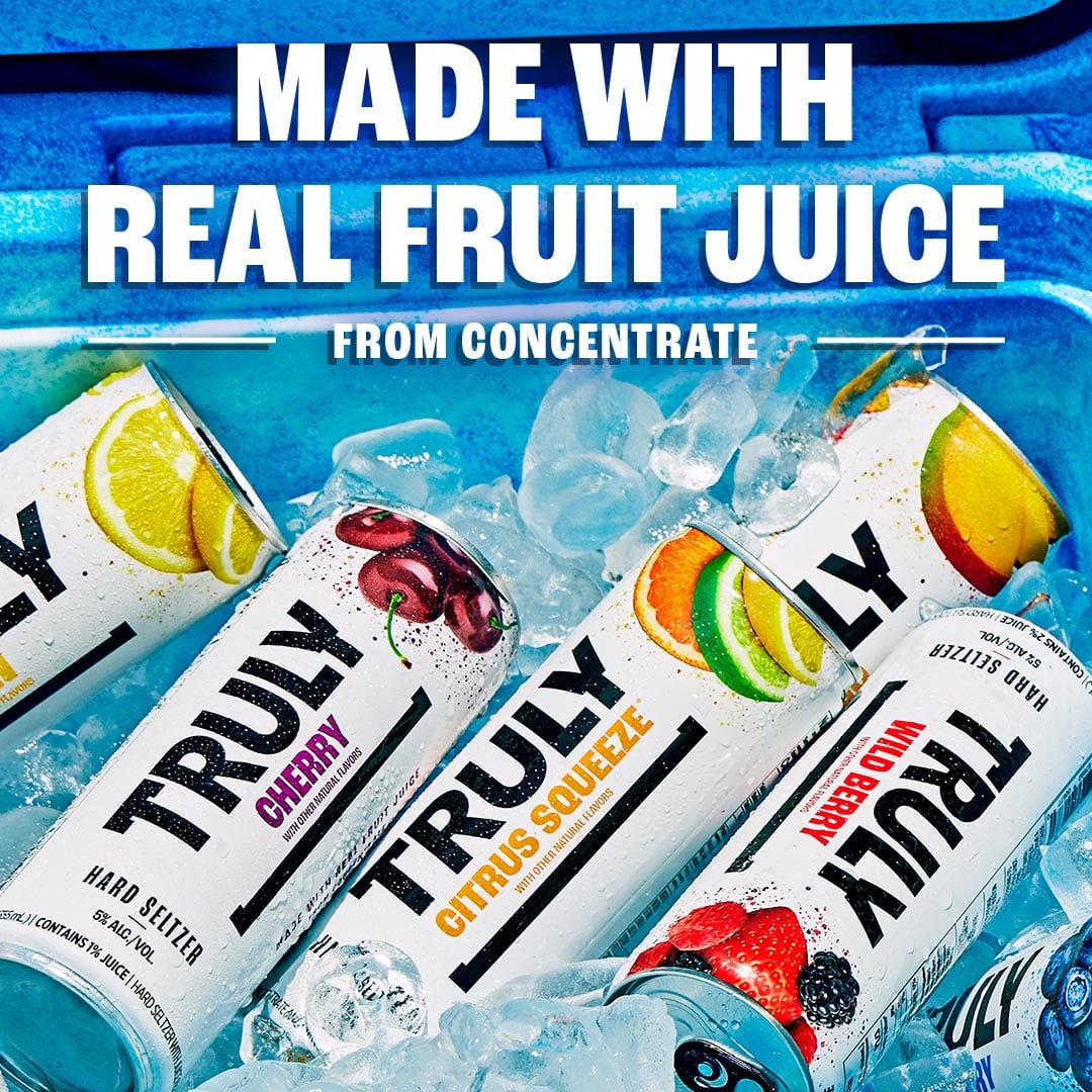Truly Hard Seltzer Berry Variety Pack, 12 Pack, 12 fl. oz. Cans, 5% ABV