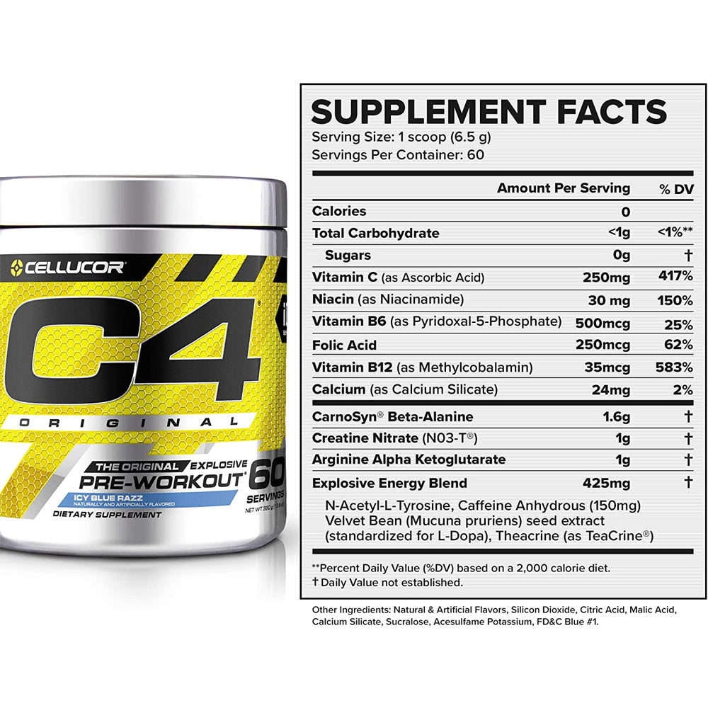 Cellucor C4 Original 60 Servings