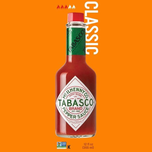 Tabasco Original Flavor Pepper Sauce 12 oz