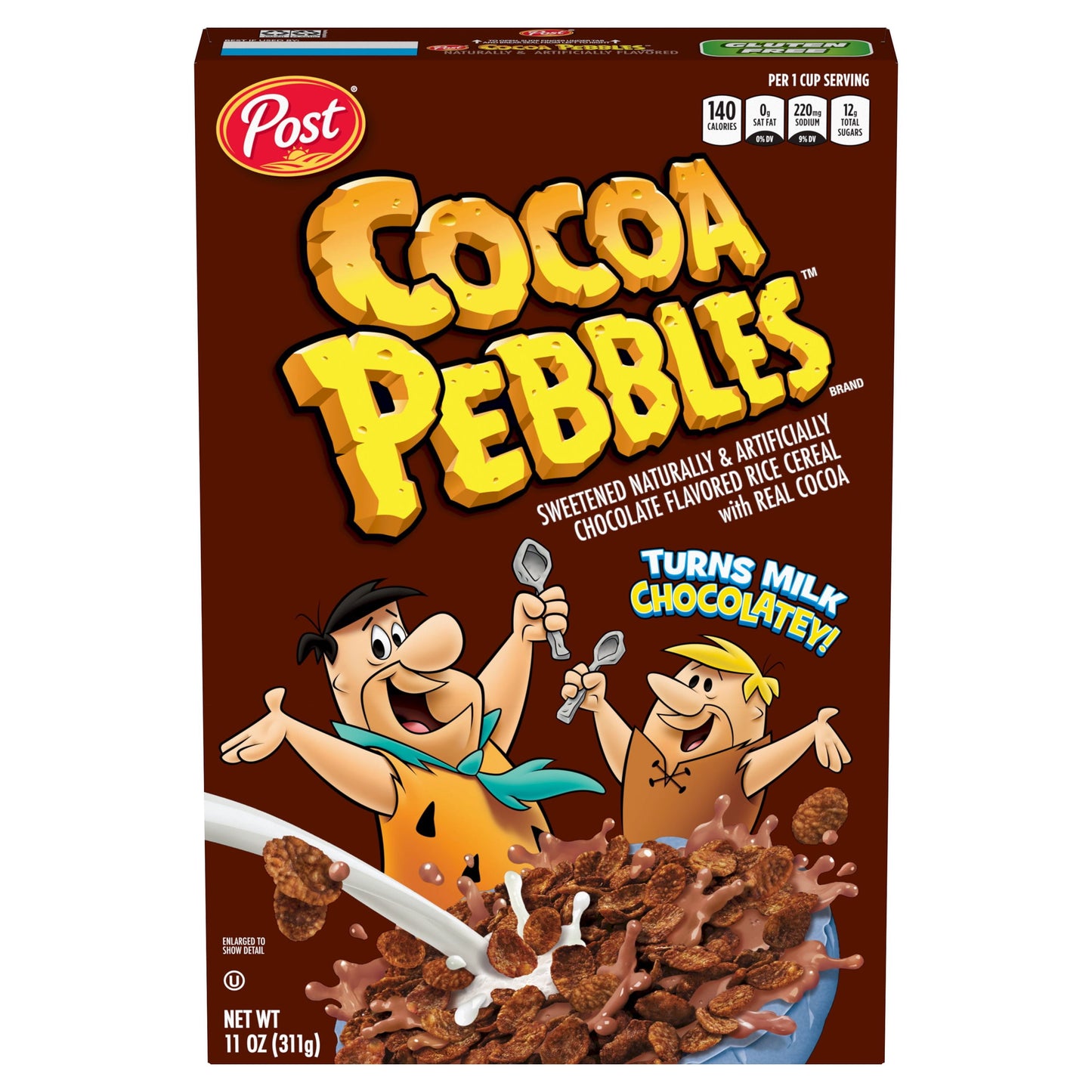 Post Cocoa Pebbles Cereal, Original, 11 Oz