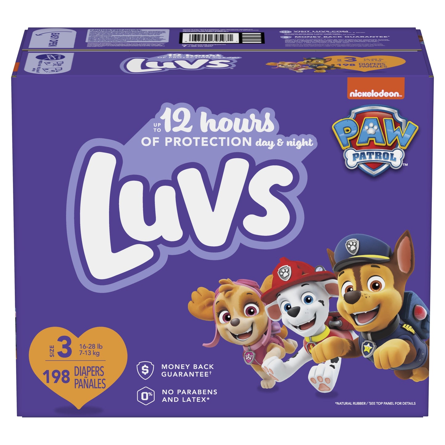 Luvs Diapers Size 3, 198 Count