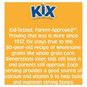 Kix Whole Grain Breakfast Cereal, Crispy Corn Cereal Puffs, Family Size, 18 oz