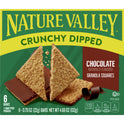 Nature Valley Crunchy Dipped Granola Squares, Oats and Chocolate, 6 ct, 4.68 OZ