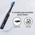 Colgate Optic White Pro Series Sonic Battery Powered Toothbrush, Black, Adult