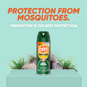 OFF! Sportsmen Deep Woods Dry Insect Repellent IV, Non-Greasy Mosquito Spray, 4 oz