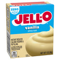 Jell-O Vanilla Artificially Flavored Zero Sugar Instant Reduced Calorie Pudding & Pie Filling Mix, 1 oz. Box