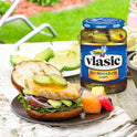 Vlasic Zesty Bread and Butter Pickle Chips, Sweet Pickle Chips, 24 Oz Jar