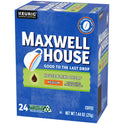 Maxwell House House Blend Decaf Coffee K-Cup Pods, Decaffeinated, 24 ct Box