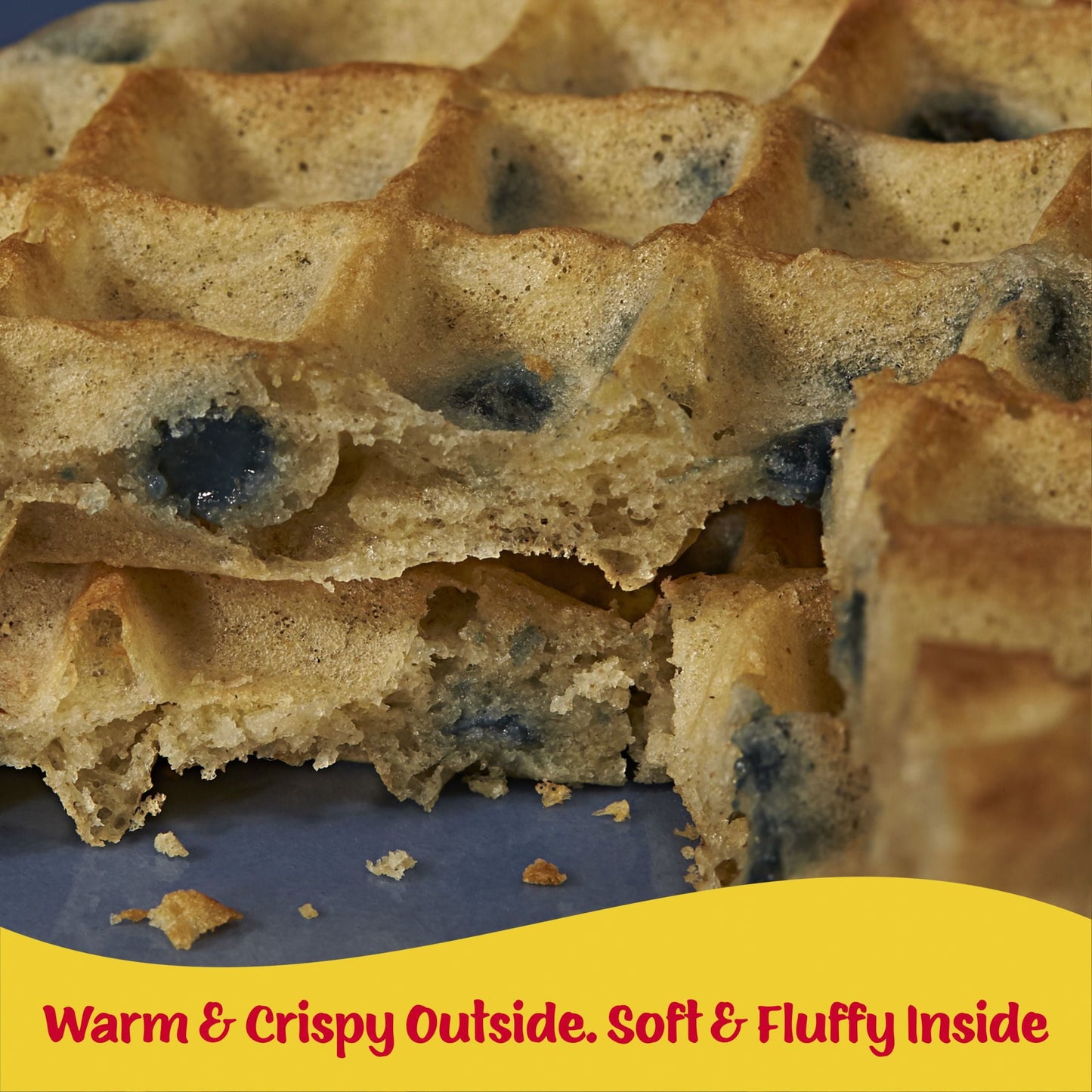 Eggo Blueberry Waffles, 29.6 oz, 24 Count (Frozen)