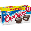 HOSTESS Chocolate Cupcakes, Creamy Filling, Chocolate Snack Cakes, Family Pack - 14 Count / 22.22 oz