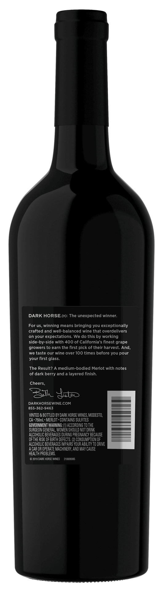 Dark Horse Merlot Wine 750ml