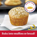 Betty Crocker Muffin and Quick Bread Mix, Lemon Poppy Seed With Streusel, 14.5 oz