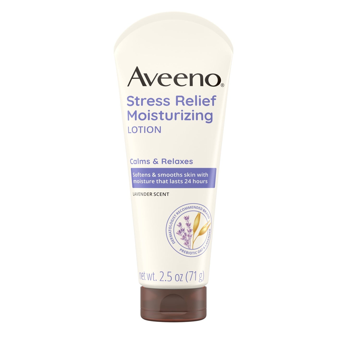 Aveeno Stress Relief Moisturizing Lotion, Lavender Scent, 2.5 fl. oz