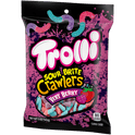 Trolli Sour Brite Crawlers, Very Berry Sour Gummy Worm Candy, 5 oz