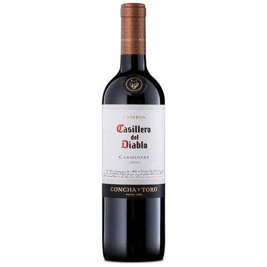 Concha Y Toro Casillero Del Diablo Carmenere Central Valley Red Wine Glass Bottle 750ml