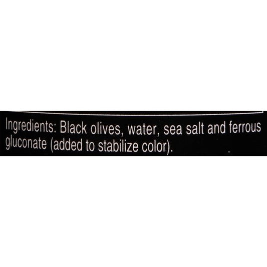 Mario Medium Pitted Black Olives, 6 oz