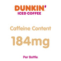 Dunkin' French Vanilla, Iced Bottled Coffee Drink, 13.7 fl oz
