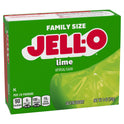 Jell-O Lime Artificially Flavored Gelatin Dessert Mix, Family Size, 6 oz Box