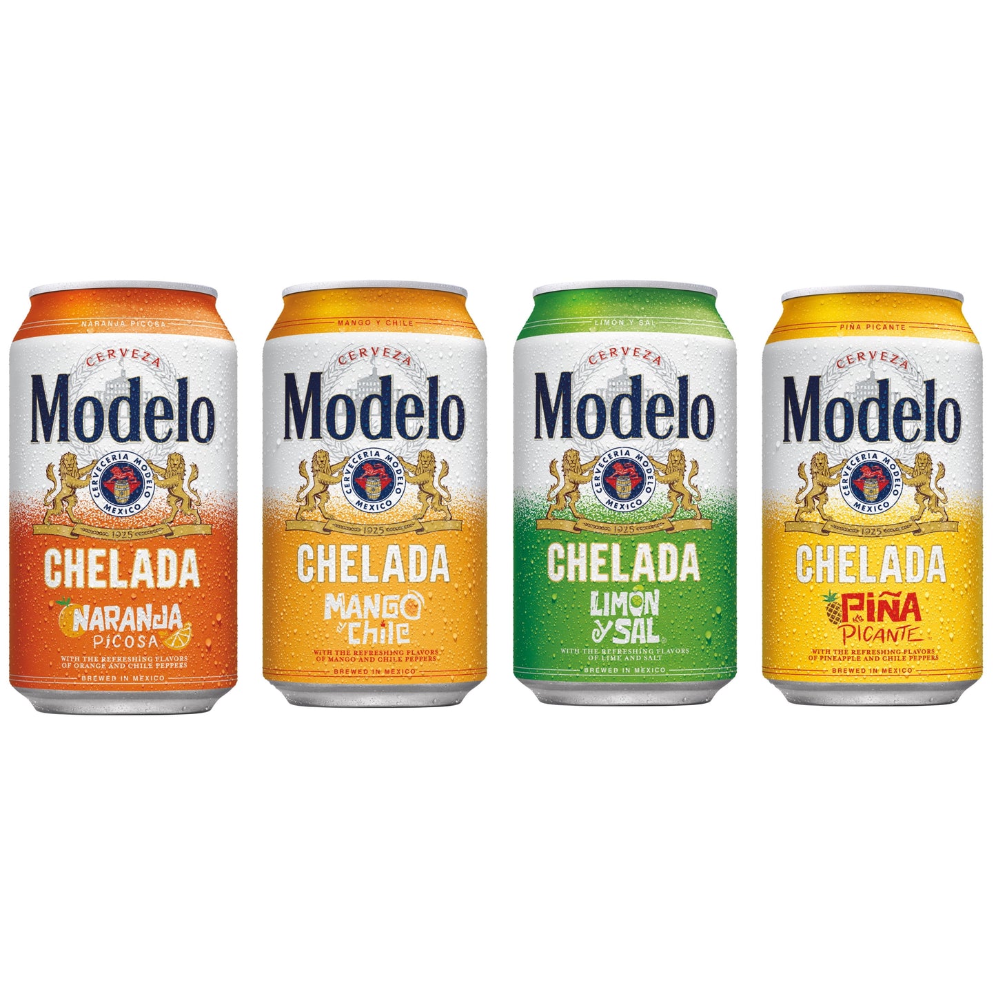 Modelo Chelada Variety Pack Mexican Import Flavored Beer, 12 Pack Beer, 12 fl oz Cans, 3.5% ABV