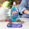 Gain Ultra Dish Washing Liquid Dish Soap, Honey Berry Hula Scent, 90 fl oz.