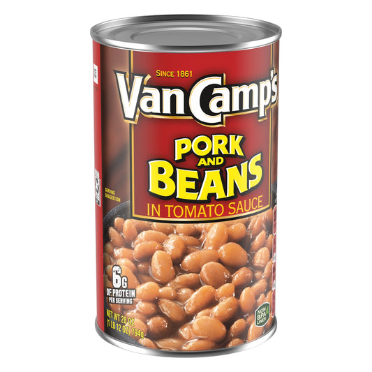 Van Camp's Pork and Beans, 28 oz Can
