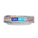 Dixie Disposable Paper Plates, Multicolor, 8.5 in, 50 Count