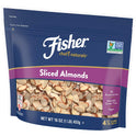 Fisher Chef's Naturals Gluten Free, No Preservatives, Non-GMO Sliced Almonds, 16 oz Bag