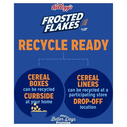 Kellogg's Frosted Flakes Original Breakfast Cereal, Mega Size, 30.6 oz Box