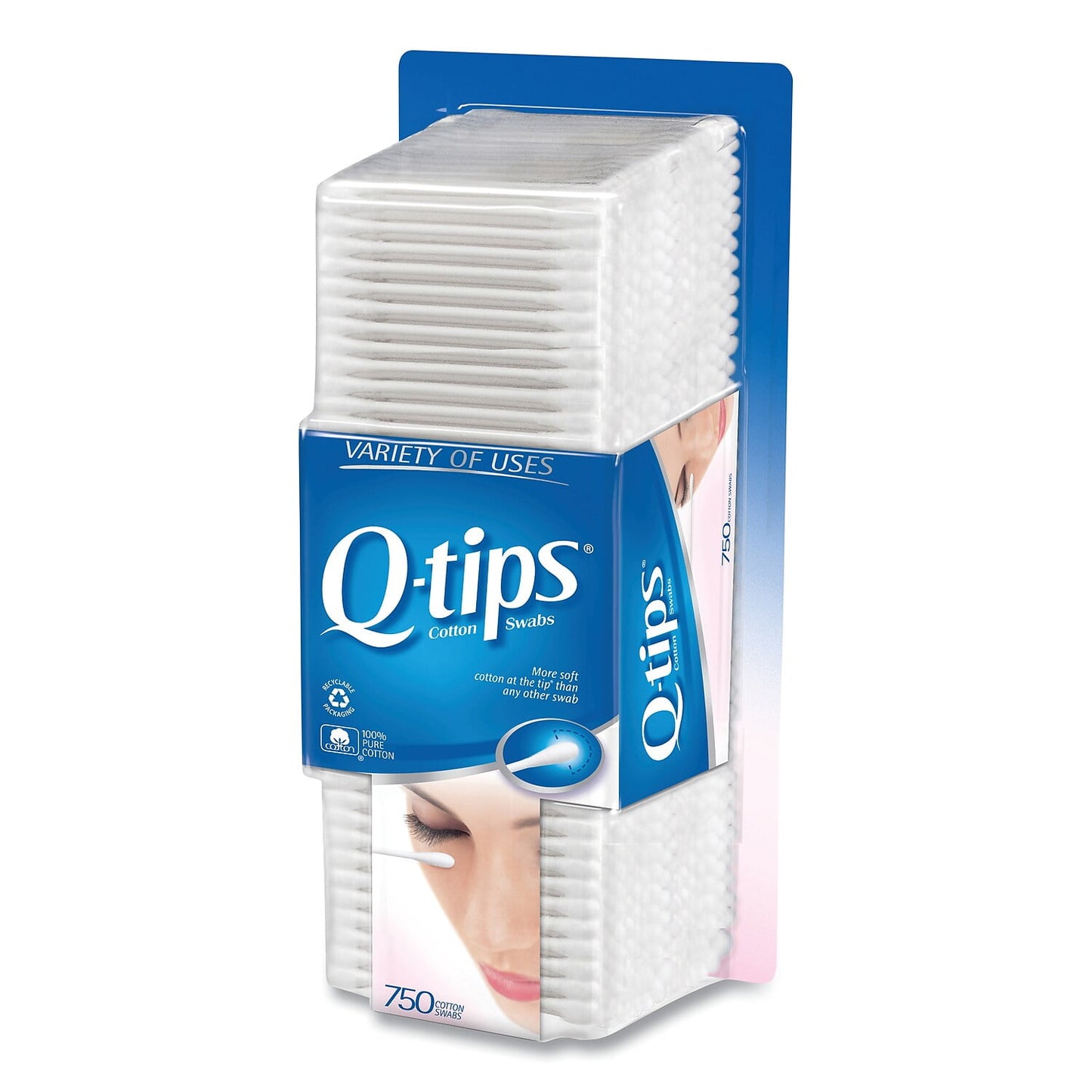 Q-tips Cotton Swabs 750 ea