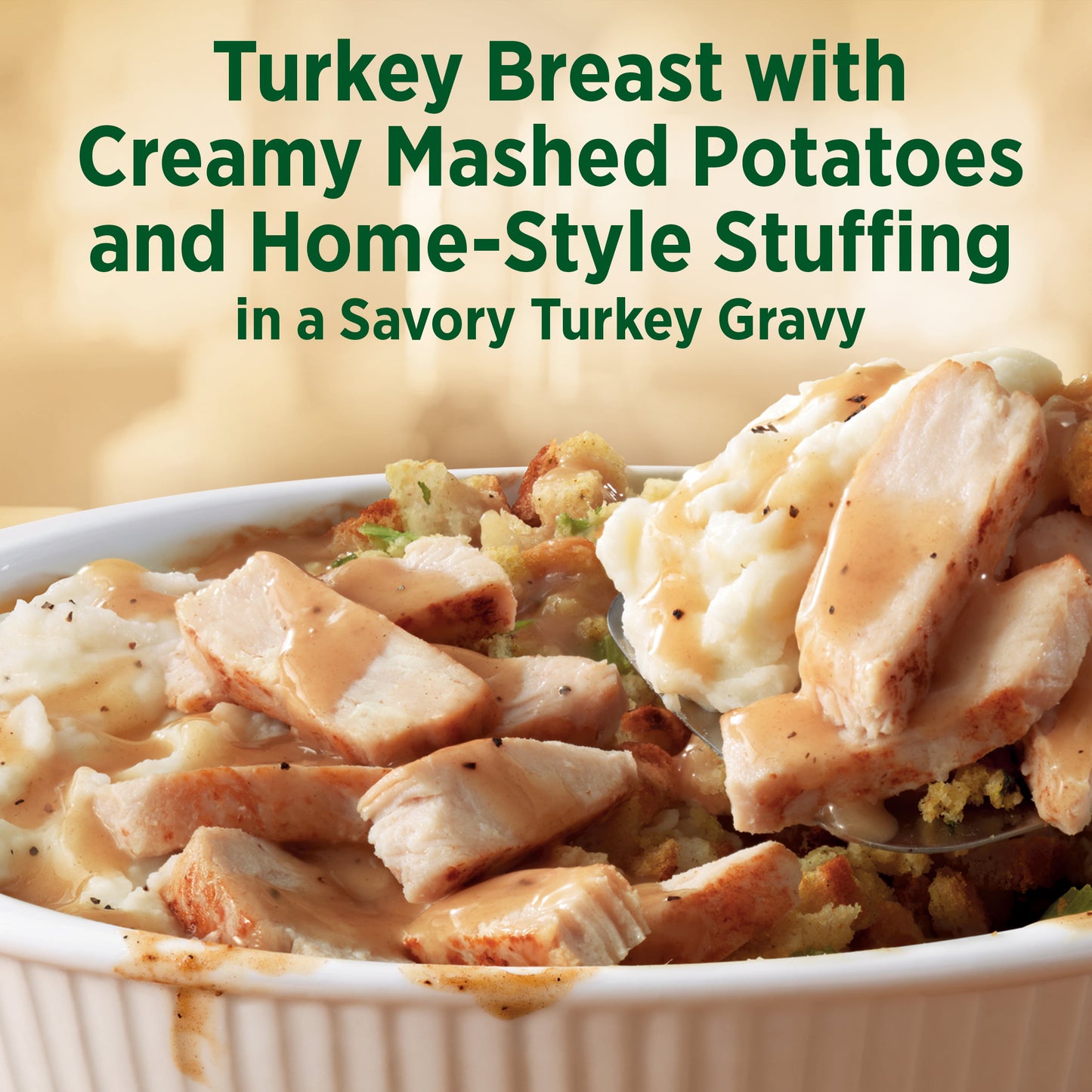 Marie Callender's Turkey & Stuffing Frozen Meal, 24 oz (Frozen)