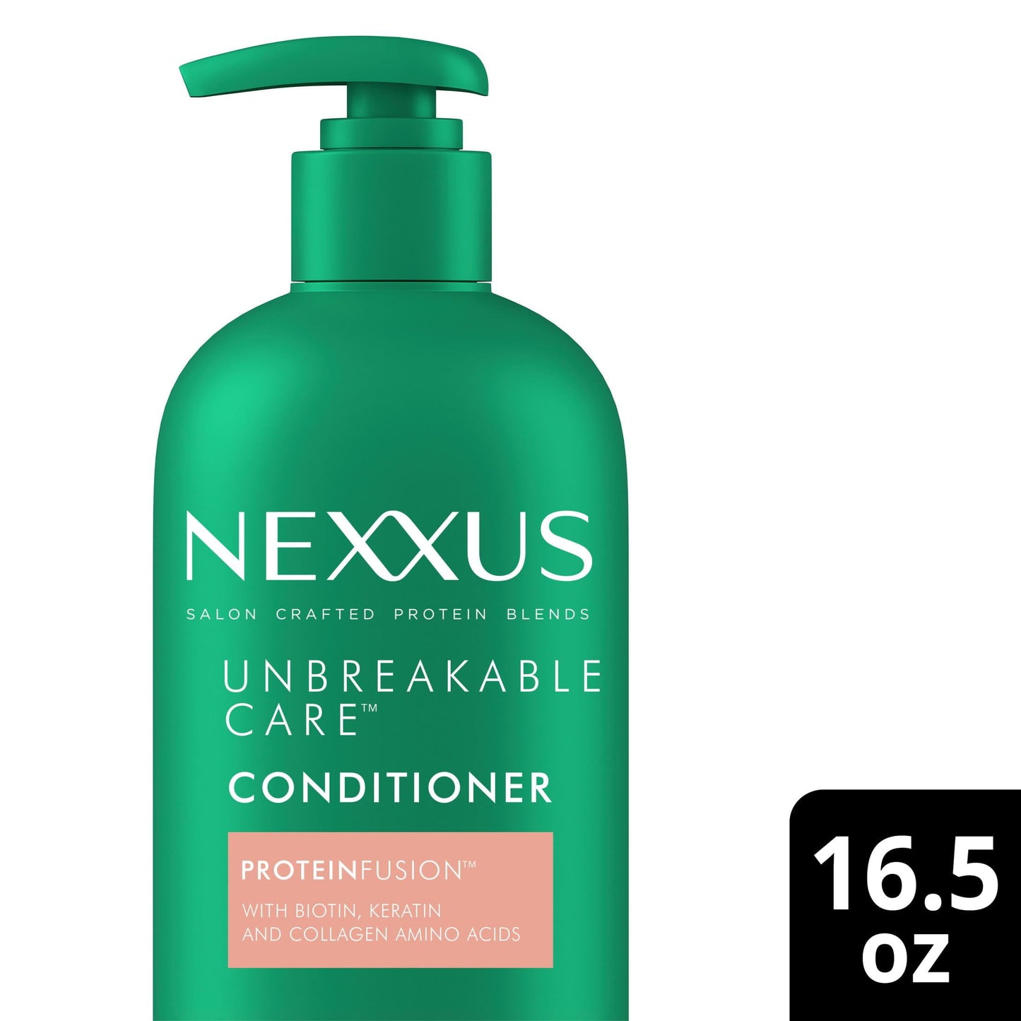 Nexxus Unbreakable Care Thickening Daily Conditioner for Thin Hair, Biotin and Keratin, 16.5 fl oz