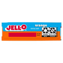 Jell-O Orange Artificially Flavored Zero Sugar Low Calorie Gelatin Dessert Mix, Family Size, 0.6 oz Box