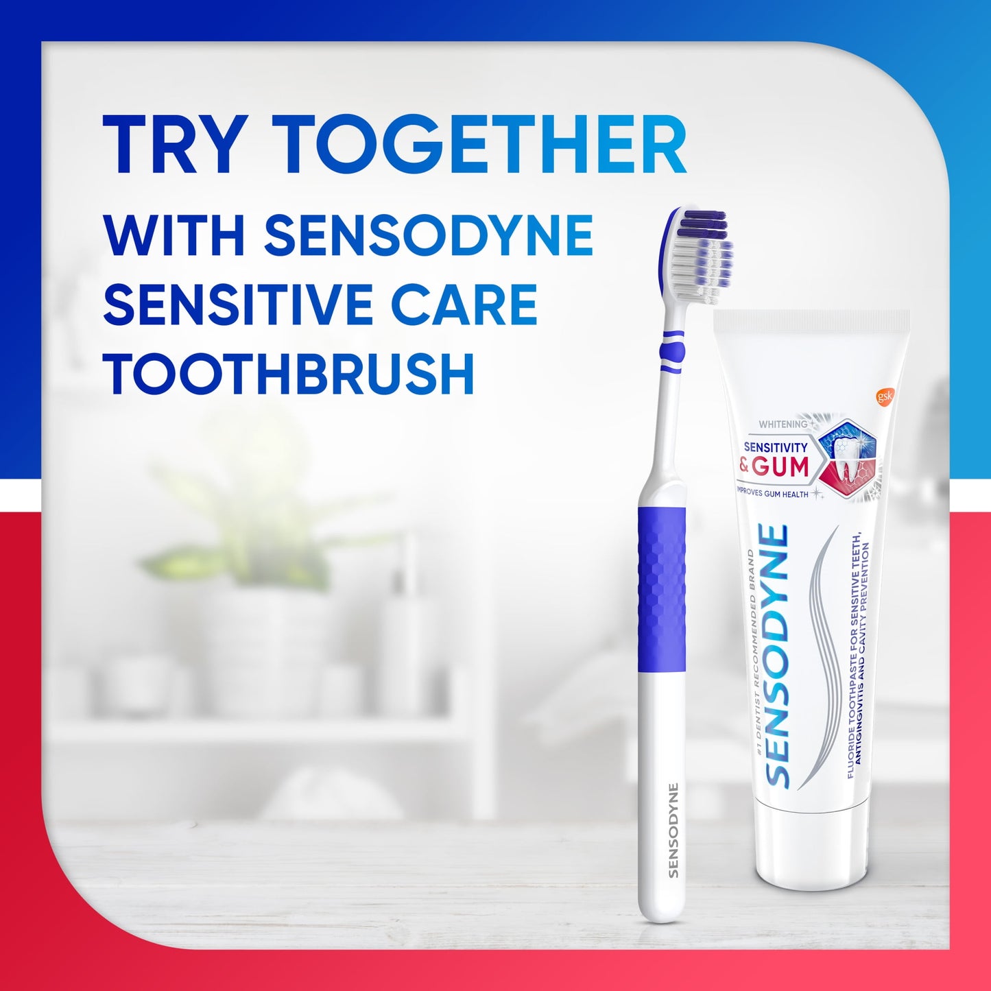 Sensodyne Sensitivity & Gum Whitening Sensitive Toothpaste, 3.4 Oz