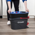 O-Cedar EasyWring RinseClean Spin Mop and Bucket System, Hands-Free System