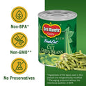 Del Monte Cut Green Beans, Canned Vegetables, 28 oz Can
